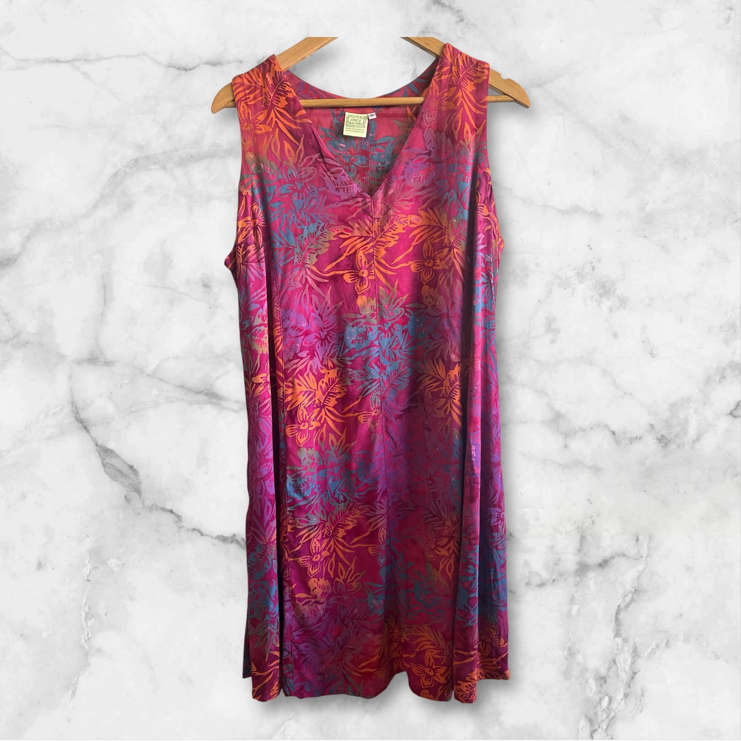 V-Neck Short Dress ( run big)