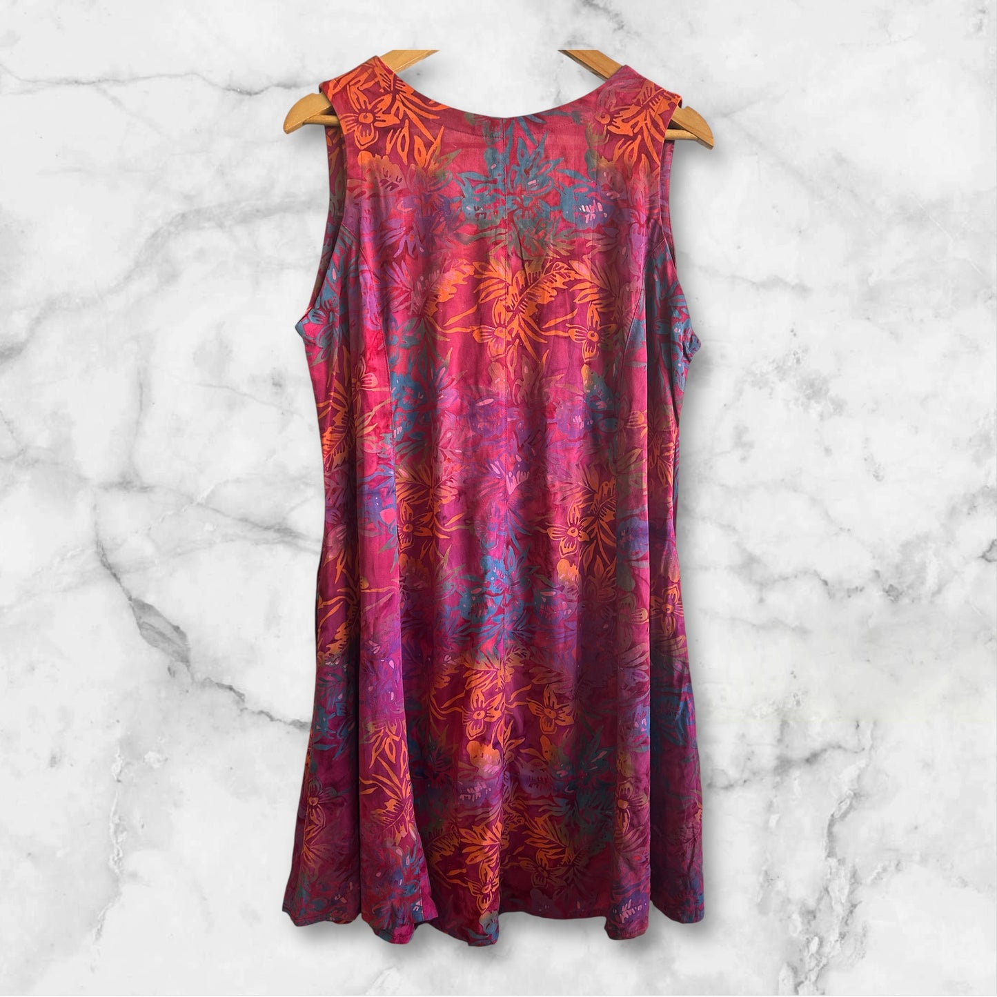 V-Neck Short Dress ( run big)