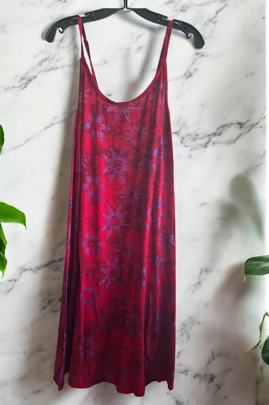 Spaghetti Elastic Burgandy Star