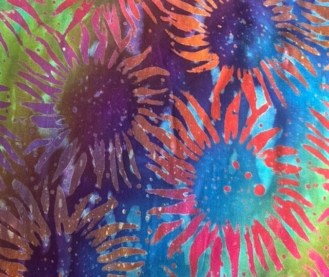 Short Tank Dress Sunflower Print